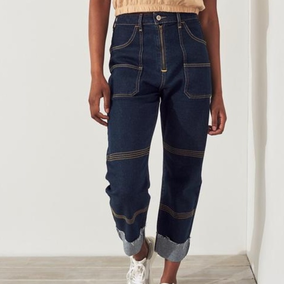 NWT Vintage Stretch High-Rise Boyfriend Jeans - Picture 2 of 5